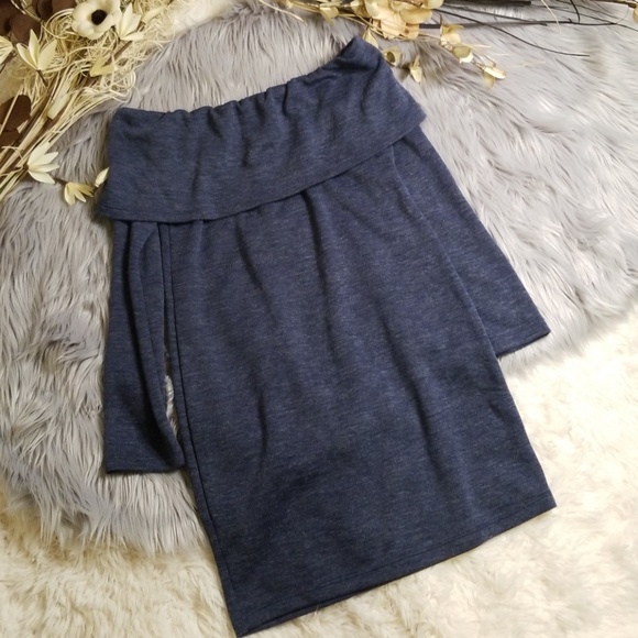 Everly Easy Street Off Shoulder Sweater Dress - Picture 4 of 4